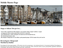 Tablet Screenshot of havnedagene.no